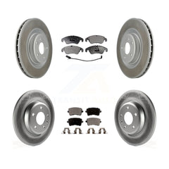 Transit Auto KGT-101130 Disc Brake Kit for 2009-2010 Audi Q5 - Front and Rear