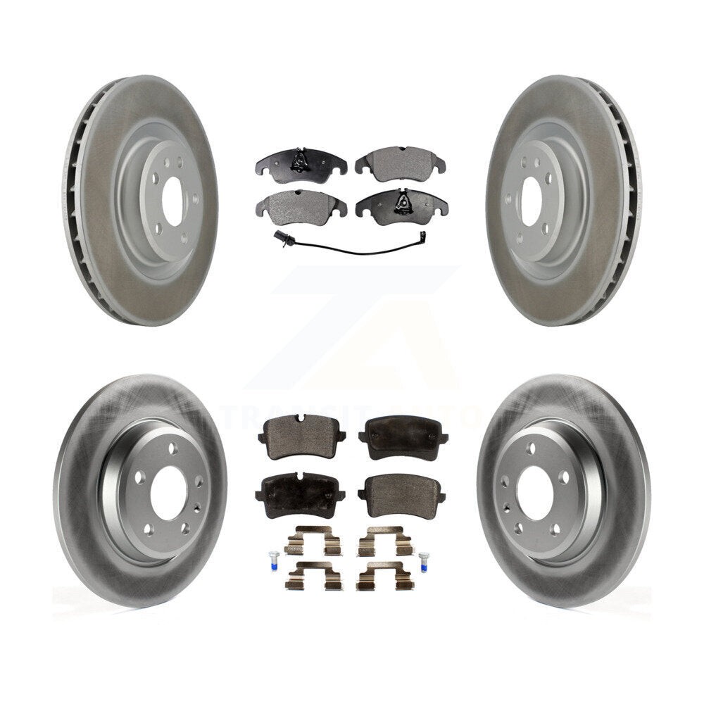 Transit Auto KGT-101131 Disc Brake Kit for 2013 Audi A6 - Front and Rear
