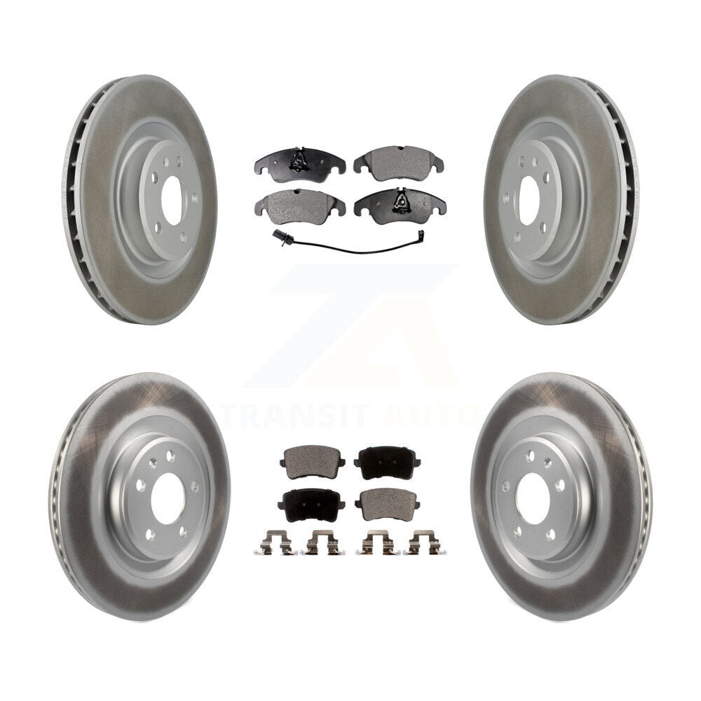 Transit Auto KGT-101132 Disc Brake Kit for 2011-2017 Audi Q5, Audi S5, Audi S4 - Front and Rear
