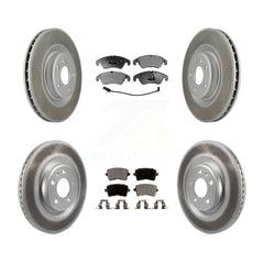 Transit Auto KGT-101132 Disc Brake Kit for 2011-2017 Audi Q5, Audi S5, Audi S4 - Front and Rear