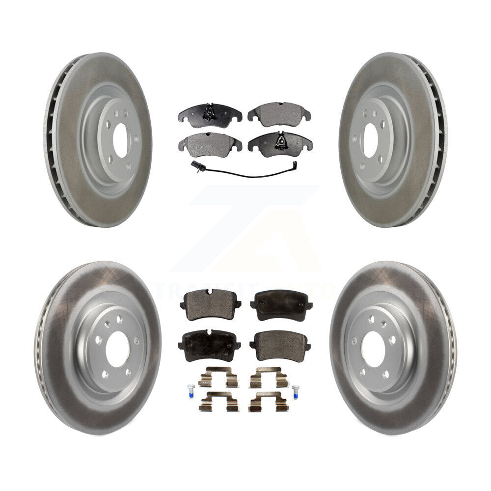 Transit Auto KGT-101133 Disc Brake Kit for 2014-2015 Audi A6, Audi A6 Quattro, Audi A7 Quattro - Front and Rear