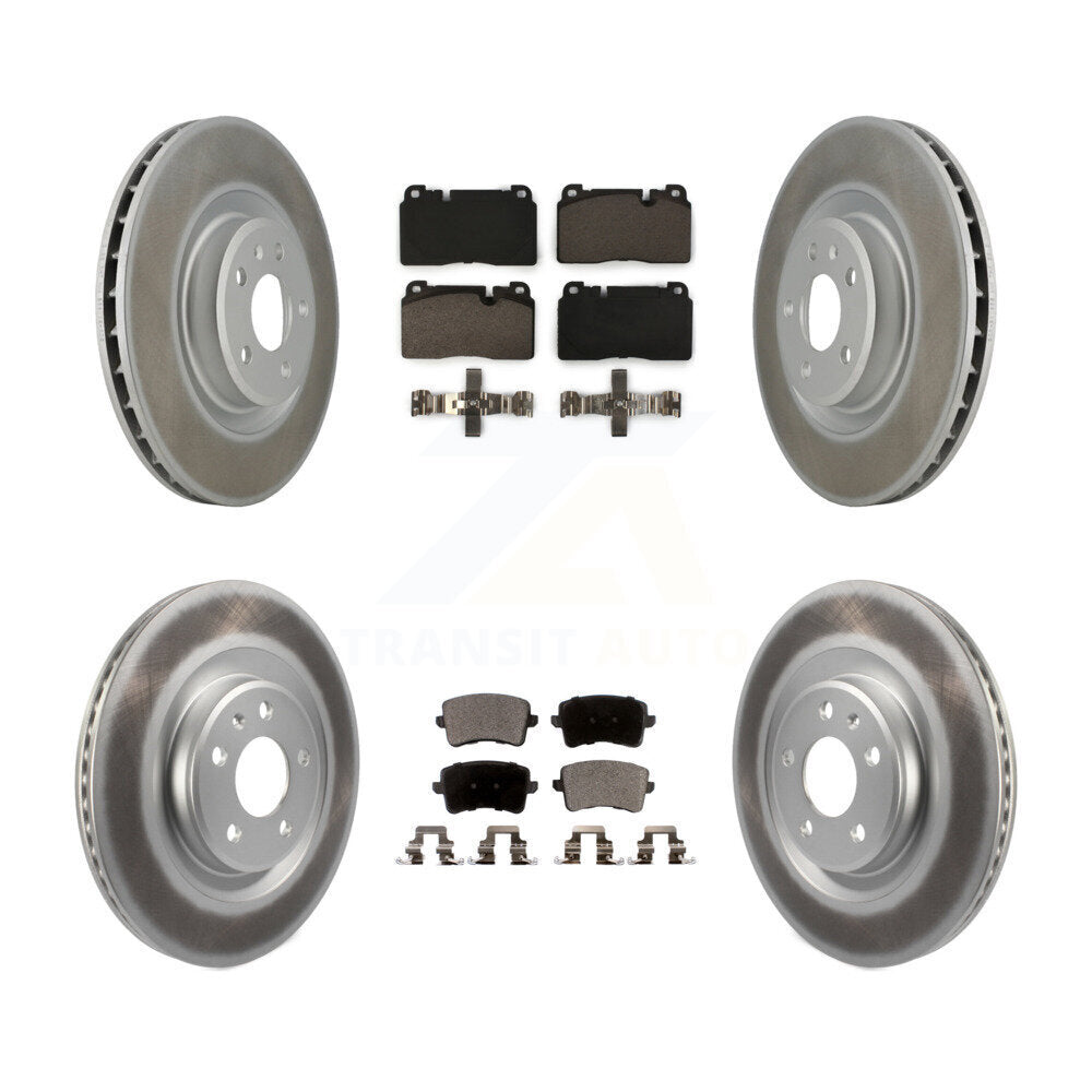 Transit Auto KGT-101134 Disc Brake Kit for 2013-2017 Audi Q5 - Front and Rear