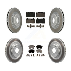 Transit Auto KGT-101134 Disc Brake Kit for 2013-2017 Audi Q5 - Front and Rear