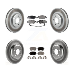 Transit Auto KGT-101135 Disc Brake Kit for 2008-2011 Audi A5, Audi A5 Quattro and More - Front and Rear