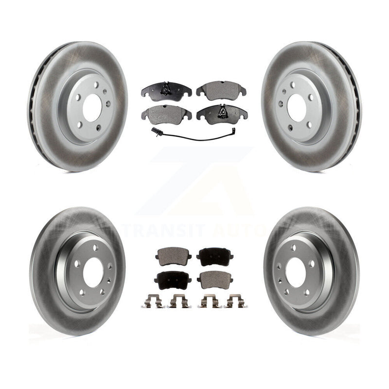 Transit Auto KGT-101135 Disc Brake Kit for 2008-2011 Audi A5, Audi A5 Quattro and More - Front and Rear