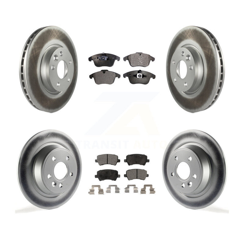 Transit Auto KGT-101142 Disc Brake Kit for 2012-2015 Land Rover Range Rover Evoque - Front and Rear