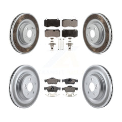 Transit Auto KGT-101146 Disc Brake Kit for 2007-2014 Mercedes-Benz S350, Mercedes-Benz S550 and More - Front and Rear