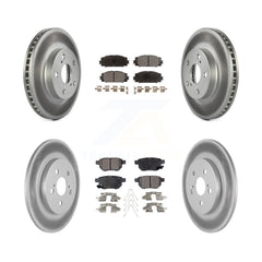 Transit Auto KGT-101148 Disc Brake Kit for 2011-2017 Lexus CT200h - Front and Rear
