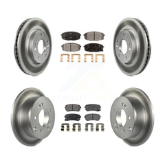 Transit Auto KGT-101149 Disc Brake Kit for 2010-2013 Kia Forte5, Kia Forte, Kia Forte Koup - Front and Rear