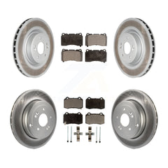 Transit Auto KGT-101152 Disc Brake Kit for 2010-2016 Hyundai Genesis Coupe - Front and Rear