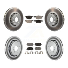 Transit Auto KGT-101154 Disc Brake Kit for 2010-2015 Volvo XC60 - Front and Rear
