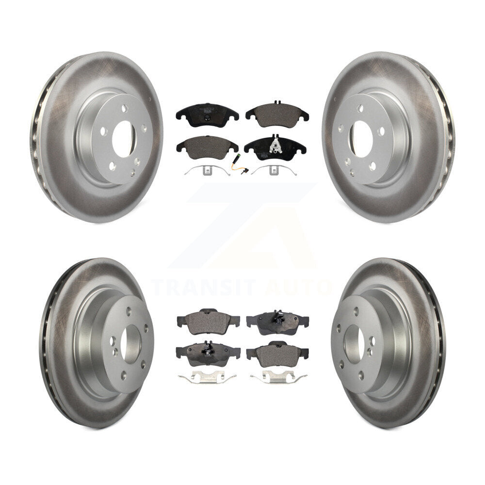 Transit Auto KGT-101165 Disc Brake Kit for 2011-2016 Mercedes-Benz E350, Mercedes-Benz E400 - Front and Rear