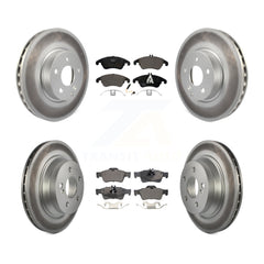 Transit Auto KGT-101165 Disc Brake Kit for 2011-2016 Mercedes-Benz E350, Mercedes-Benz E400 - Front and Rear