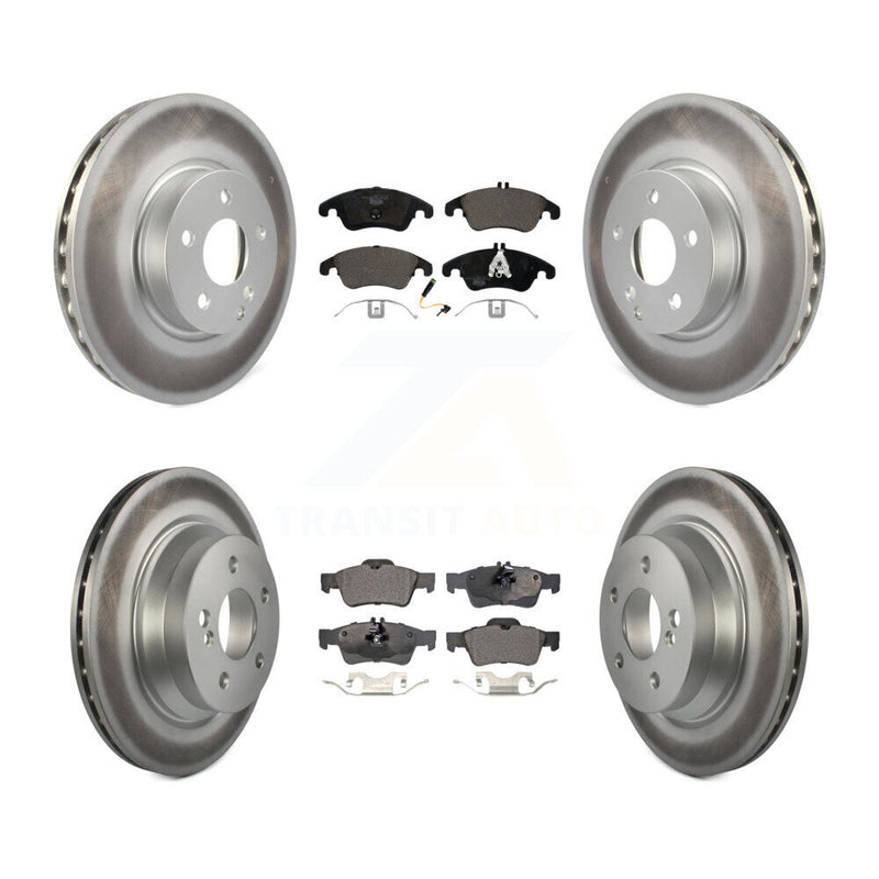 Transit Auto KGT-101165 Disc Brake Kit for 2011-2016 Mercedes-Benz E350, Mercedes-Benz E400 - Front and Rear
