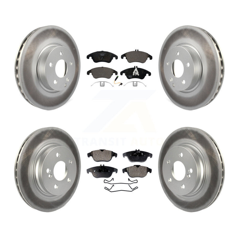 Transit Auto KGT-101166 Disc Brake Kit for 2008-2015 Mercedes-Benz C300, Mercedes-Benz E350, Mercedes-Benz C350 - Front and Rear