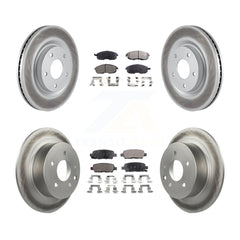 Transit Auto KGT-101172 Disc Brake Kit for 2011-2019 Nissan Juke, Nissan Sentra - Front and Rear