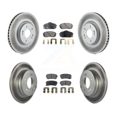 Transit Auto KGT-101182 Disc Brake Kit for 2014-2017 Hyundai Tucson, Kia Cadenza - Front and Rear