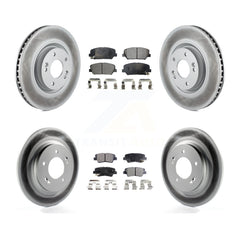 Transit Auto KGT-101186 Disc Brake Kit for 2013-2015 Kia Optima - Front and Rear