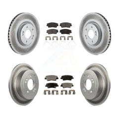 Transit Auto KGT-101189 Disc Brake Kit for 2017-2022 Kia Sportage - Front and Rear