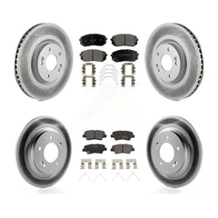 Transit Auto KGT-101191 Disc Brake Kit for 2016-2019 Kia Optima - Front and Rear