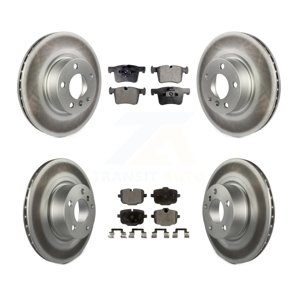 Transit Auto KGT-101192 Disc Brake Kit for 2012 BMW X3 - Front and Rear