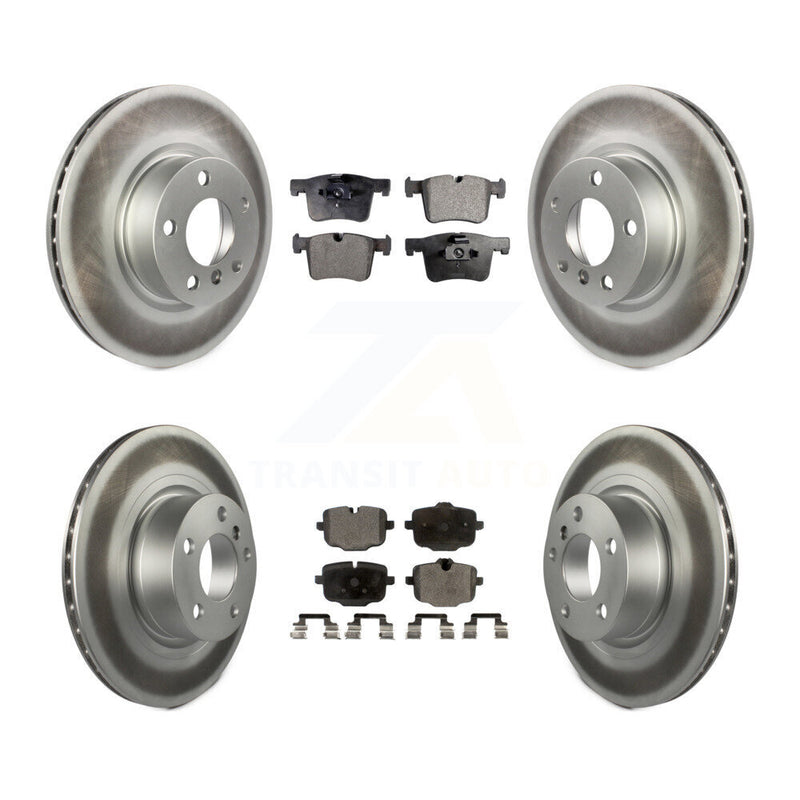 Transit Auto KGT-101192 Disc Brake Kit for 2012 BMW X3 - Front and Rear