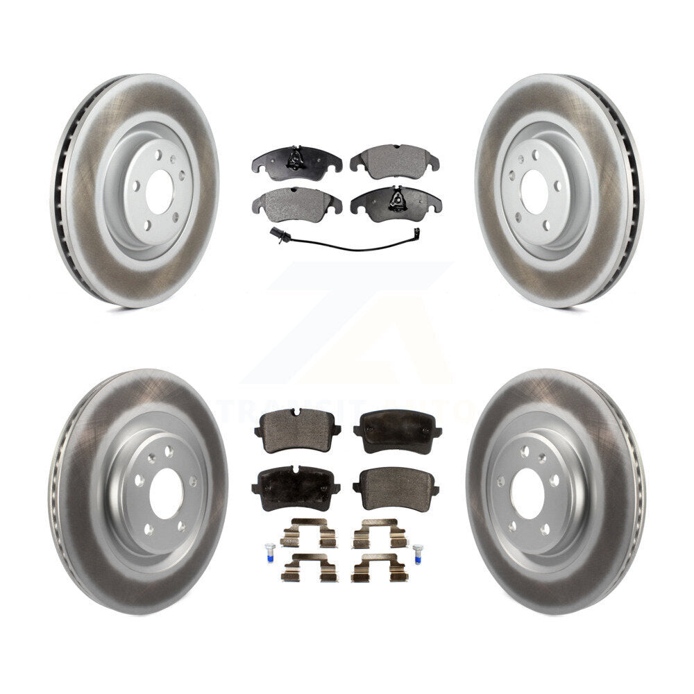Transit Auto KGT-101196 Disc Brake Kit for 2014 Audi A6 - Front and Rear
