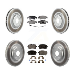 Transit Auto KGT-101196 Disc Brake Kit for 2014 Audi A6 - Front and Rear