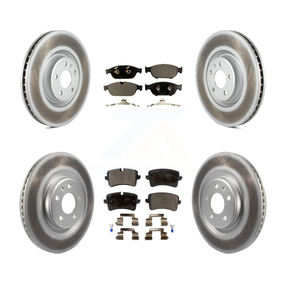 Transit Auto KGT-101197 Disc Brake Kit for 2014-2016 Audi A6 Quattro, Audi A7 Quattro - Front and Rear