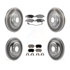 Transit Auto KGT-101198 Disc Brake Kit for 2011-2017 Audi A4 Quattro, Audi A5 and More - Front and Rear