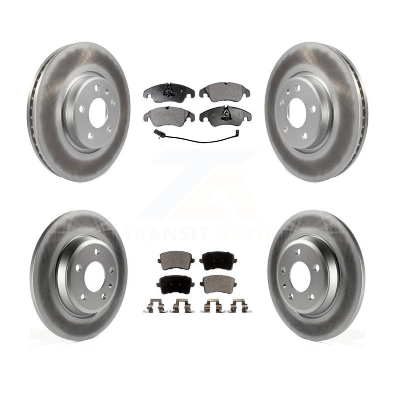 Transit Auto KGT-101198 Disc Brake Kit for 2011-2017 Audi A4 Quattro, Audi A5 and More - Front and Rear