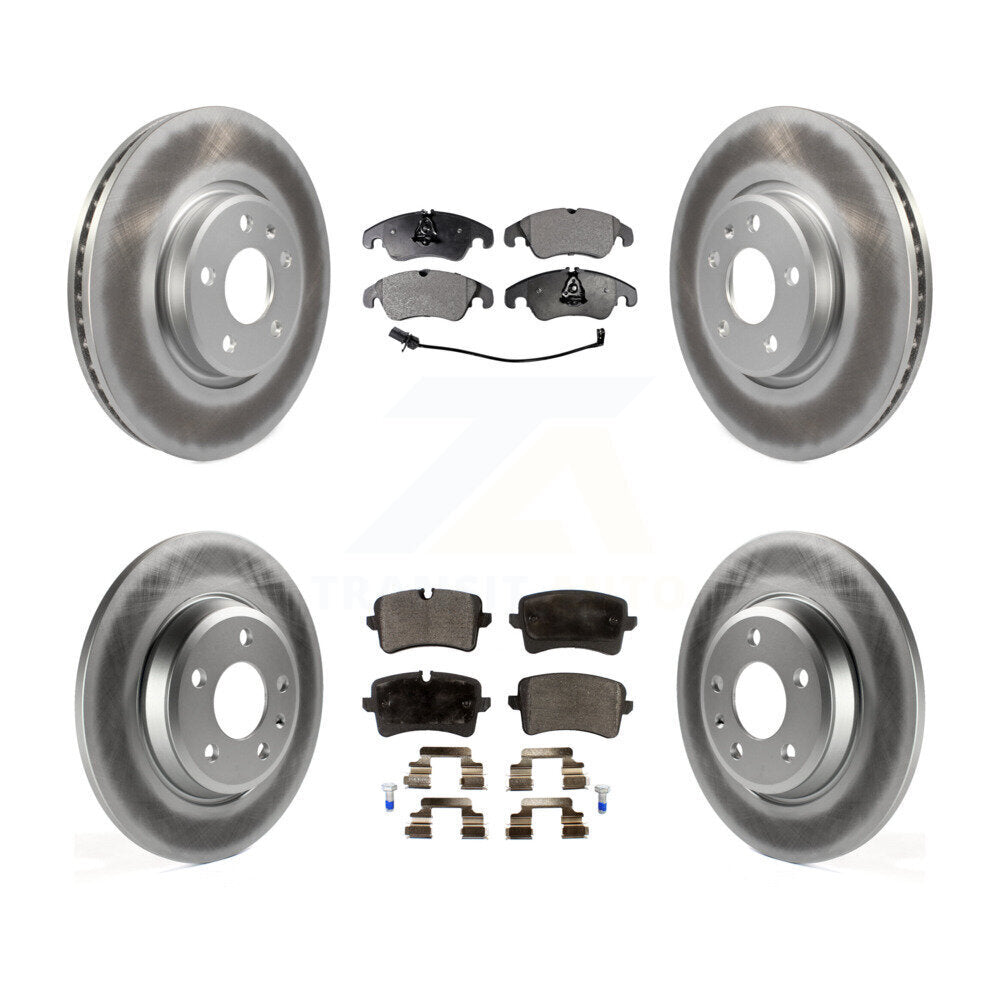 Transit Auto KGT-101199 Disc Brake Kit for 2013 Audi A6 - Front and Rear