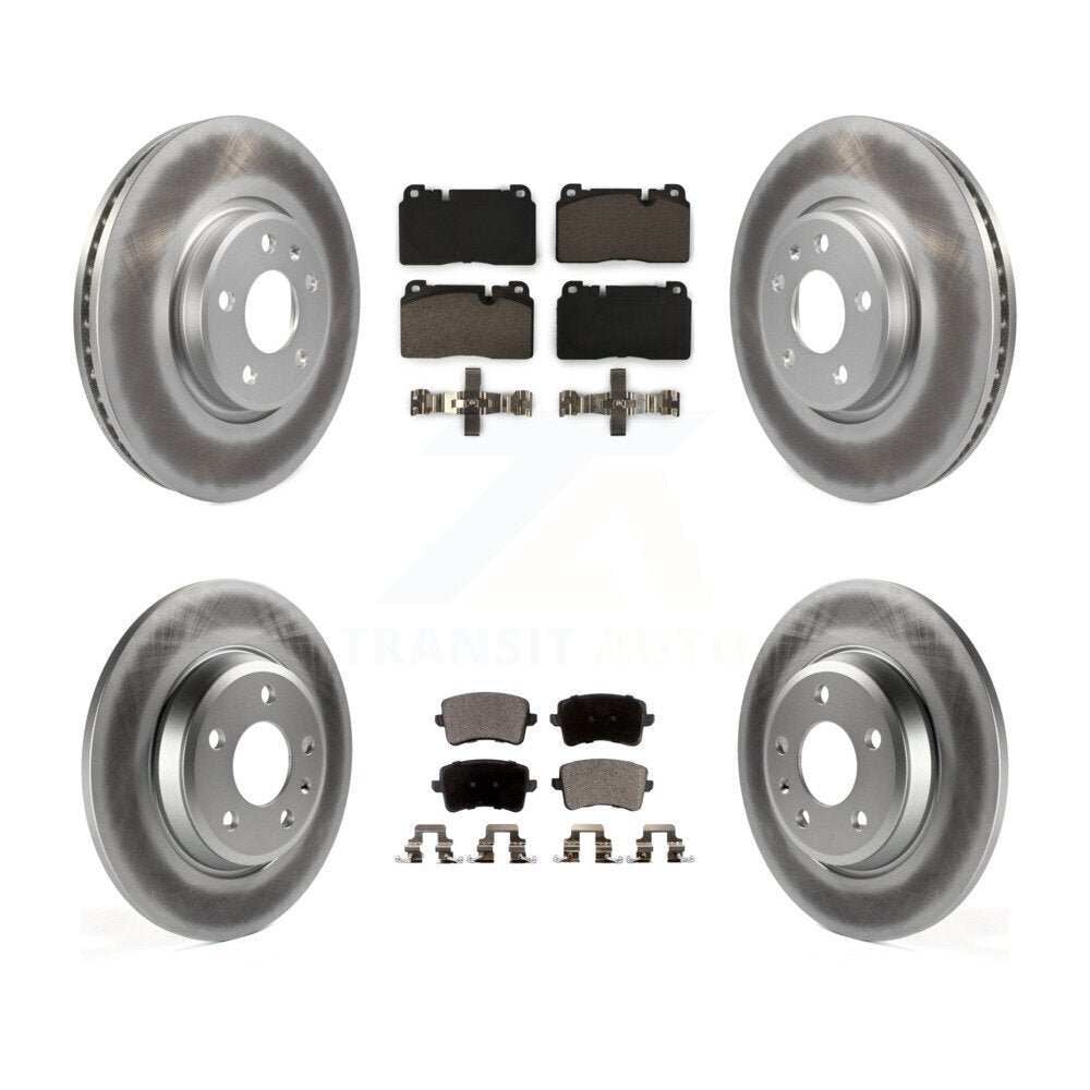 Transit Auto KGT-101200 Disc Brake Kit for 2013-2017 Audi Q5 - Front and Rear