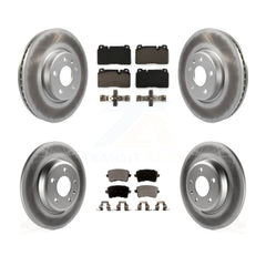 Transit Auto KGT-101200 Disc Brake Kit for 2013-2017 Audi Q5 - Front and Rear