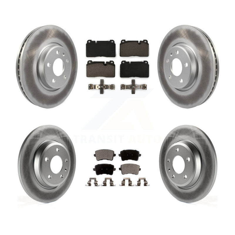 Transit Auto KGT-101200 Disc Brake Kit for 2013-2017 Audi Q5 - Front and Rear