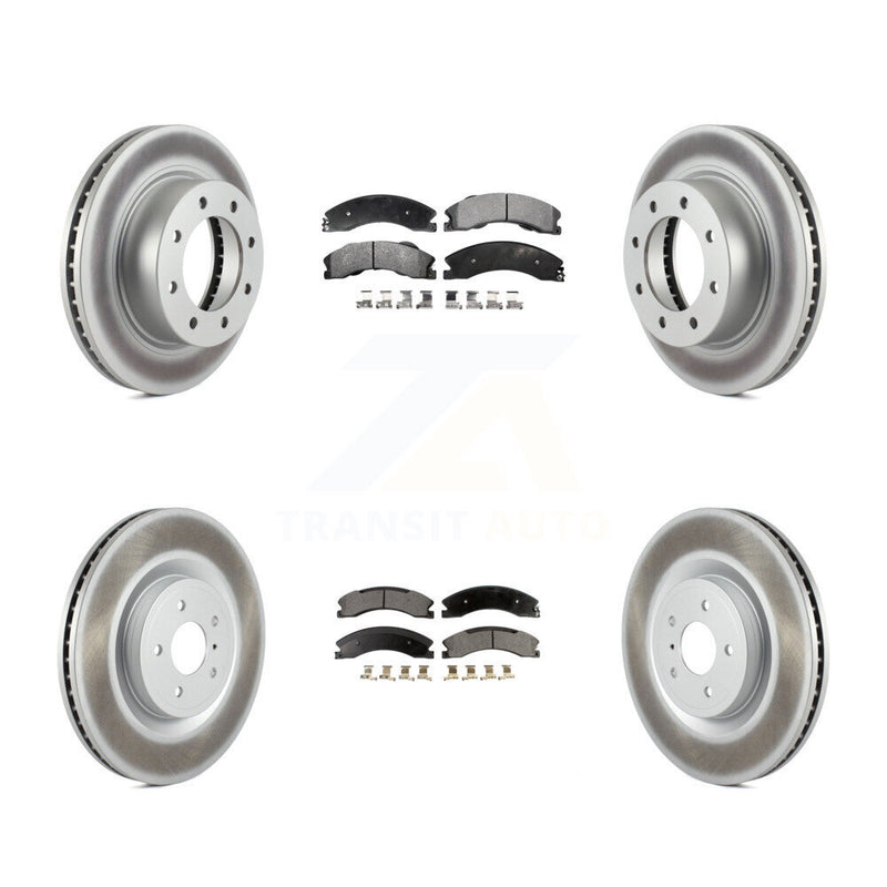 Transit Auto KGT-101204 Disc Brake Kit for 2012-2021 Nissan NV1500, Nissan NV2500, Nissan NV3500 - Front and Rear