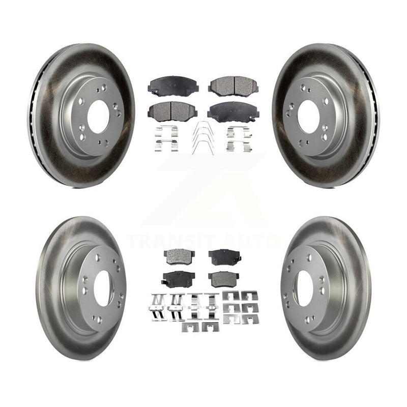 Transit Auto KGT-101208 Disc Brake Kit for 2013 Acura ILX - Front and Rear