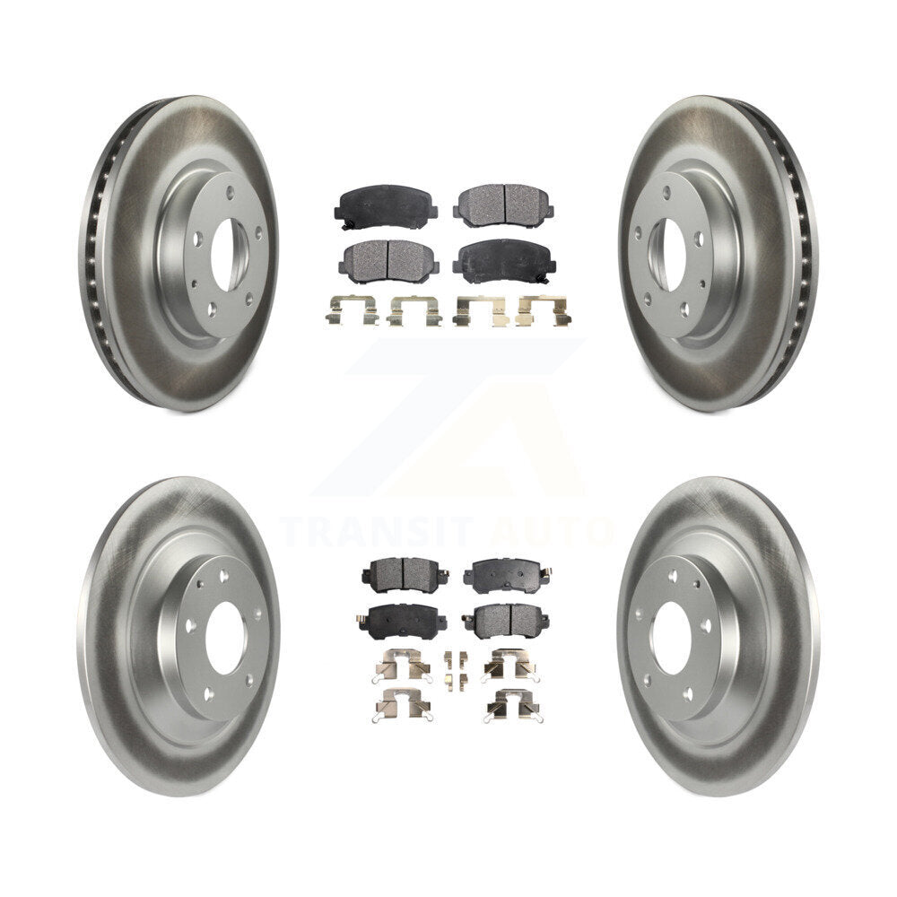 Transit Auto KGT-101211 Disc Brake Kit for 2013-2015 Mazda CX-5 - Front and Rear