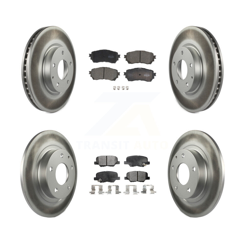Transit Auto KGT-101213 Disc Brake Kit for 2014-2015 Mazda 6 - Front and Rear