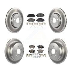 Transit Auto KGT-101214 Disc Brake Kit for 2013-2018 Acura RDX - Front and Rear