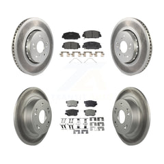 Transit Auto KGT-101215 Disc Brake Kit for 2016 Acura ILX - Front and Rear