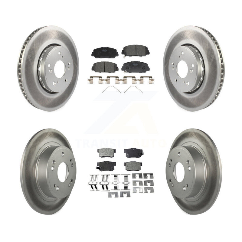 Transit Auto KGT-101215 Disc Brake Kit for 2016 Acura ILX - Front and Rear