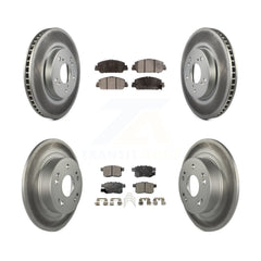Transit Auto KGT-101216 Disc Brake Kit for 2013-2017 Honda Accord - Front and Rear