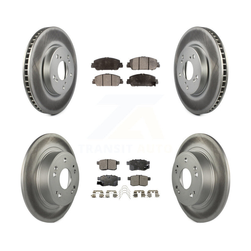 Transit Auto KGT-101216 Disc Brake Kit for 2013-2017 Honda Accord - Front and Rear