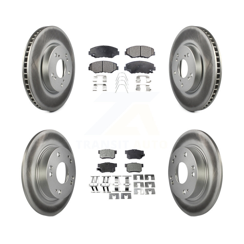 Transit Auto KGT-101217 Disc Brake Kit for 2015 Honda Civic - Front and Rear