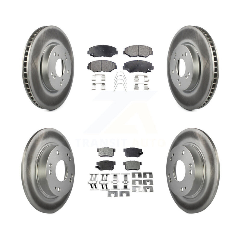 Transit Auto KGT-101217 Disc Brake Kit for 2015 Honda Civic - Front and Rear