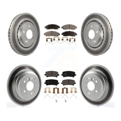 Transit Auto KGT-101222 Disc Brake Kit for 2016-2024 Honda Ridgeline, Honda Pilot - Front and Rear