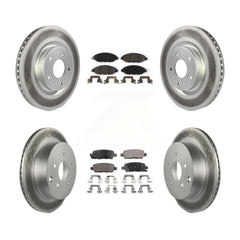 Transit Auto KGT-101223 Disc Brake Kit for 2013-2024 Nissan Murano, INFINITI QX60 and More - Front and Rear