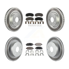 Transit Auto KGT-101225 Disc Brake Kit for 2016-2017 INFINITI QX50 - Front and Rear
