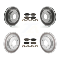 Transit Auto KGT-101236 Disc Brake Kit for 2014-2018 Mazda 3, Mazda 3 Sport - Front and Rear